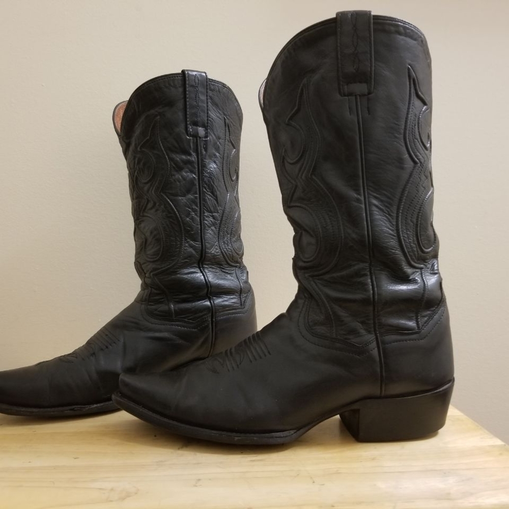 Men's Danpost leather cowboy size 9 - Picture 6 of 7